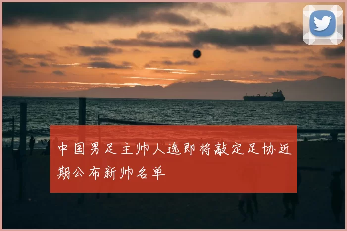 中国男足主帅人选即将敲定足协近期公布新帅名单